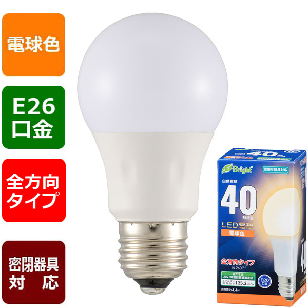 LEDŵ 40/551lm/ŵ忧/E26/۸260/̩ķб06-4340 LDA4L-G AG27 4971275643406LEDŵ 40/551lm/ŵ忧/E26/۸260/̩ķб06-4340 LDA4L-G AG27 4971275643406