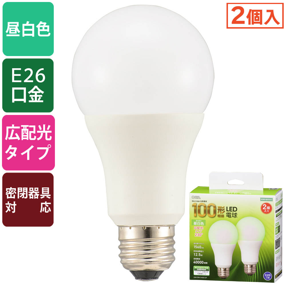 LEDŵ 100/1560lm//E26/۸230/̩ķб/206-4711  LDA13N-G AG52 2P 4971275647114LEDŵ 100/1560lm//E26/۸230/̩ķб/206-4711  LDA13N-G AG52 2P 4971275647114